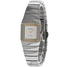 Rado Jubile Silver Dial Ceramic Bracelet Women's Watch 153.0334.3 (Dia)