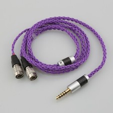 4.4mm balanc Headphone Upgrade Cable for Dan Clark Audio Mr Speakers Ether Alpha