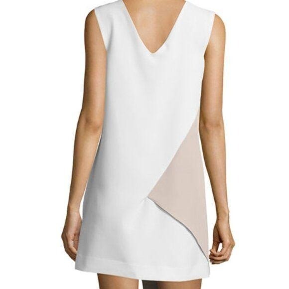 Milly Asymmetrical Colorblock Shift Dress | eBay
