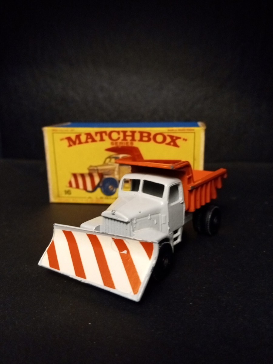 MATCHBOX #16c Scammell Mountaineer SnowPlow BPW In Solid