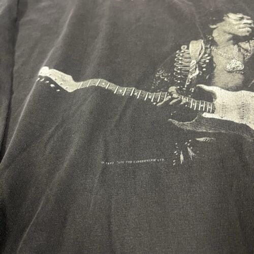 Vintage 1992 Jimi Hendrix Ultimate Experience T-shirt Size XL Black Long Sleeve - Picture 3 of 12