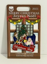 Disney Beauty and the Beast Cast Pin Merry Christmas Day – Limited Release Belle