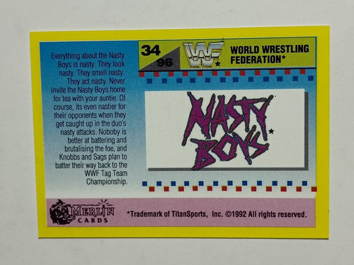 Merlin WWF World Wrestling Federation Gold Series 2 Karten 1992 - Bild 69 von 193