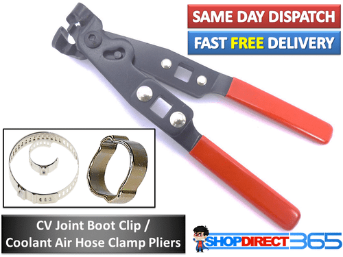 CV Joint Boot Clip / Coolant Air Hose Clamp Pliers Drive Shaft Garage Tool C3909 - Picture 3 of 3