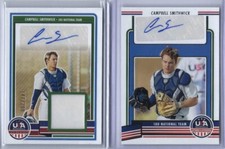 Campbell Smithwick - Lot (2) 2023 Panini USA Stars & Stripes Relic Auto /200