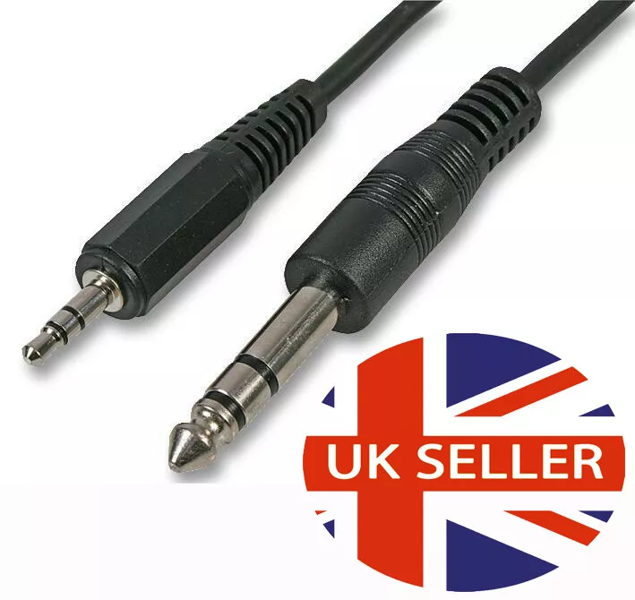 3.5mm audio jack to 6.35mm