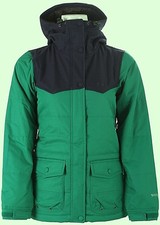 HOLDEN Women's LOUISA Snow Jacket  - Ultramarine / Green Peacoat - Medium - NWT