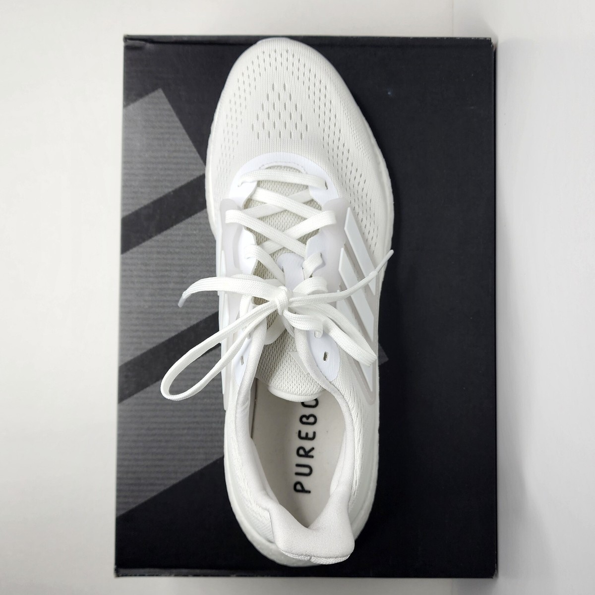 adidas Pureboost 23 Footwear WIDE White Men Road Running Shoes