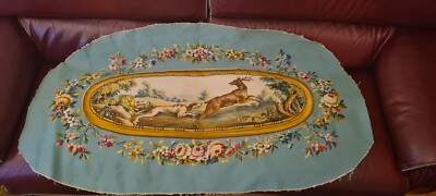 Webteppich Aubusson Stil nie verlegt, für Sofa oder Bank