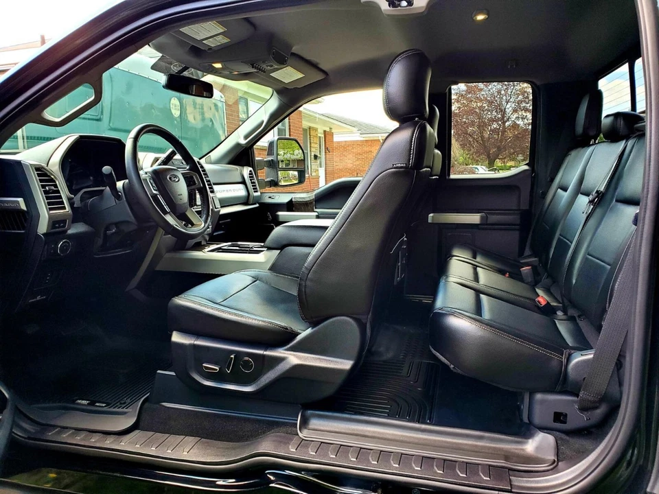 HuskyLiners BLK X-ACT CONTOUR Floor Liners Mats for 2015-2025 Ford F150 Crew Cab - Image 3 of 4