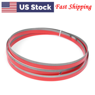 M42 Bi-Metal Band Saw Blades For Cutting Metal 64-1/2'' x 1/2'' x 14TPI Durable