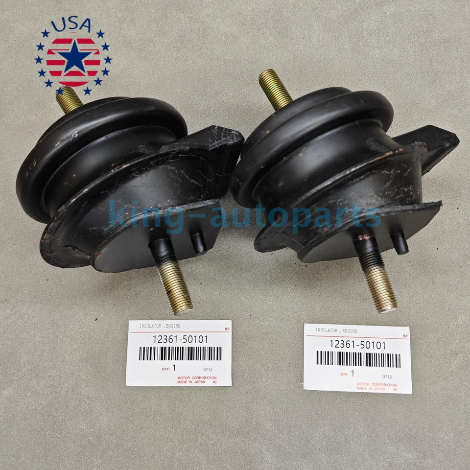 New Front Left + Right Engine Mounting Insulator 12361-50101 Fits Lexus LS400 Foto 3 de 4