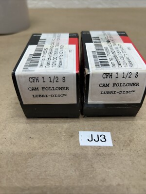 (2) McGill CFH 1-1/2 S Cam Followers NIB Fast Shipping! + Warranty