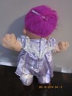 Vintage Toys 1990's Troll Russ Berrie Pink Satin Baby Doll Plush Soft Body 13" — photo 2