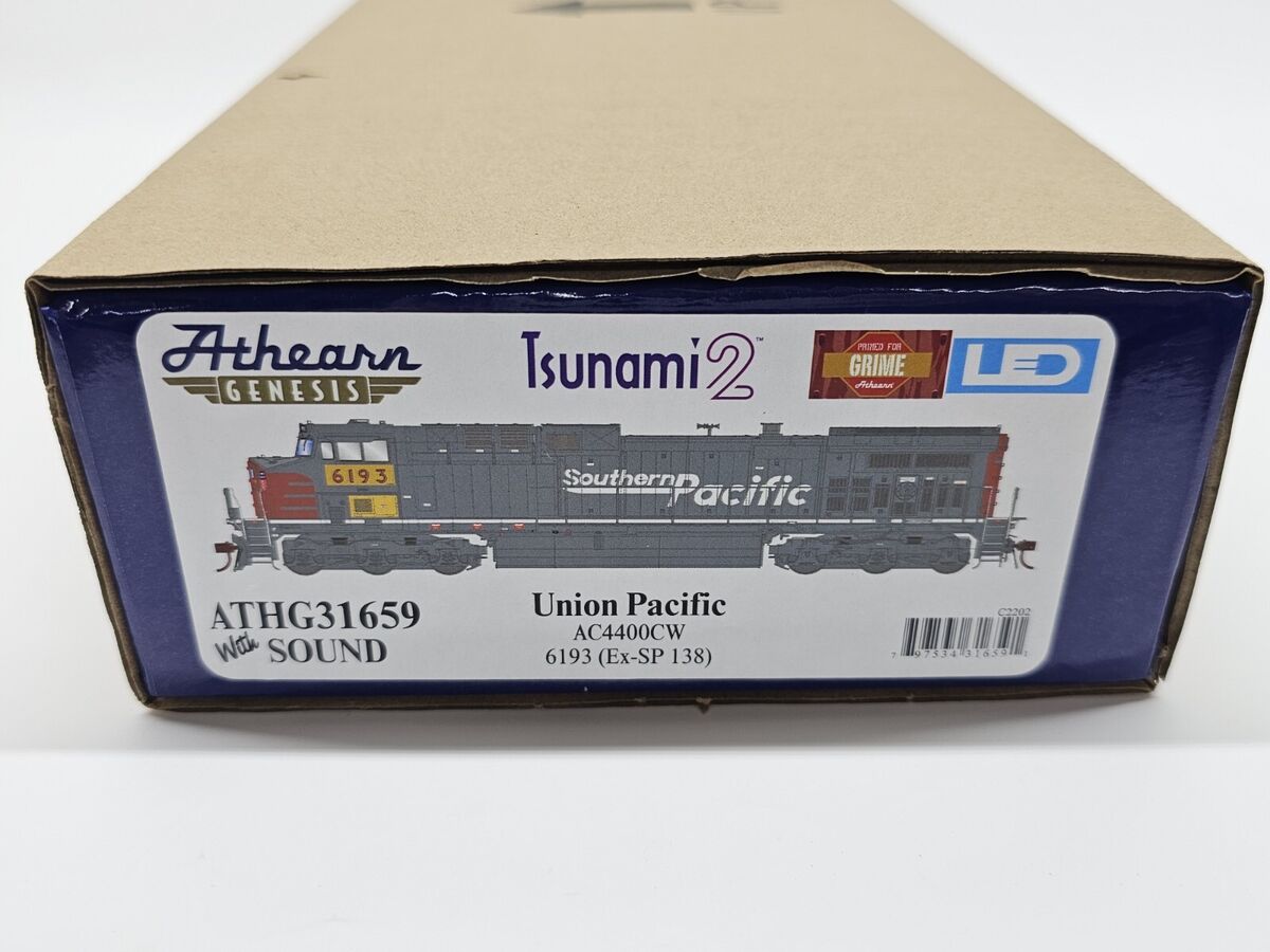 New Athearn Genesis AC4400 Union Pacific EX-SP #6193 w New Athearn Genesis AC4400 Union Pacific EX-SP #6193 w