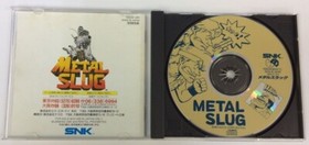 Neo Geo SNK METAL SLUG CD NGCD NGCD-201 NeoGeo 1996 with Manual Case Used