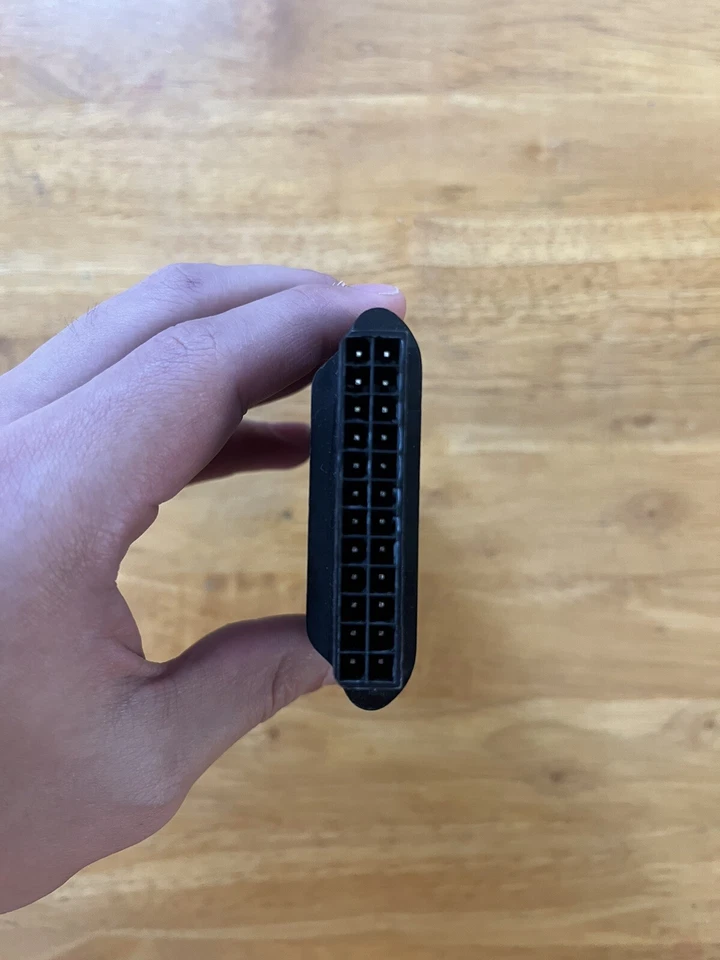 Probador de fuente de alimentación LCD Coolmax 24 pines modelo PS-224 Foto 2 de 4