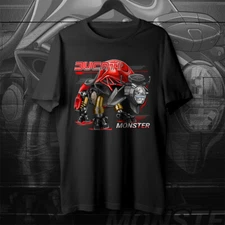 Ducati Monster 1200 1200S Motorcycle T-Shirt for Riders