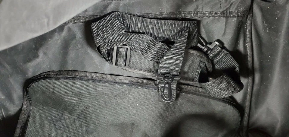 Bolso de lona Walt Disney World 1971 plegable negro (FC88-4-G777) Foto 4 de 4