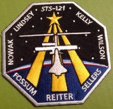 4" NASA Space Shuttle Discovery STS-121 Patch Lisa Nowak Kelly Lindsey Unused