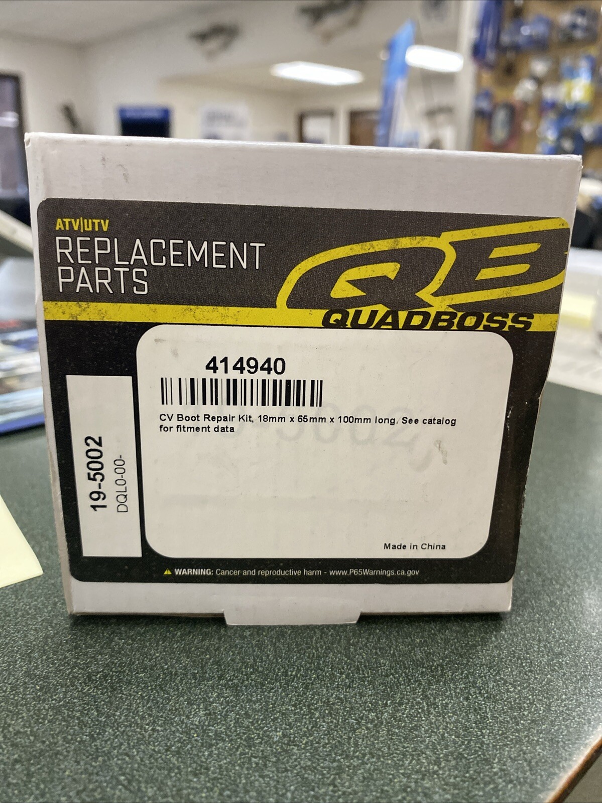 19-5002 ALL BALLS/QUADBOSS CV BOOT REPAIR KIT NEW IN BOX