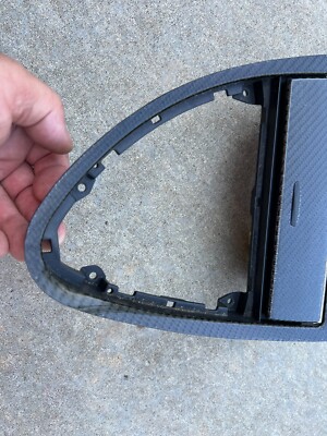 Carbon Fiber Upper Console Bezel 51458041704 Fits 2006 BMW M6 E63  