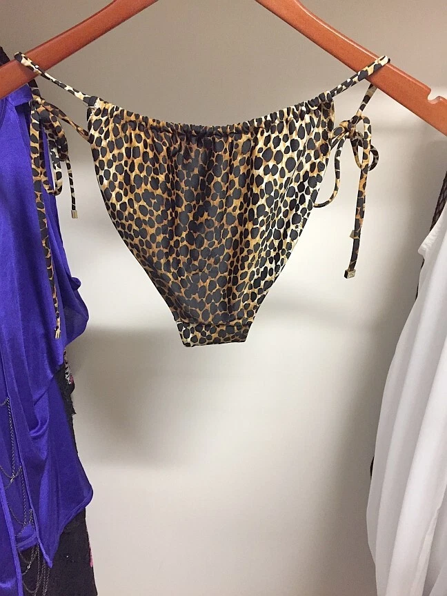 Dolce & Gabbana Conjunto de Bikini Estampado Leopardo (Triángulo Superior e Inferior de Bikini) L Foto 4 de 4