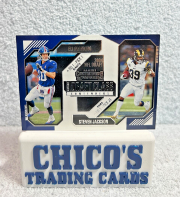 2024 Panini Contenders Draft Class Eli Manning, Steven Jackson #21