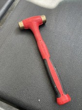 Snap On Tools Usa 24oz Soft Grip Bronze Tip Hammer Dead Blow Hbbt24 