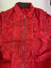 NEW Lioness Vista Bomber Jacket in Red Crimson, Size Small