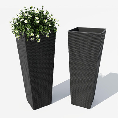 flower planters box Sunjoy Marston Planter With Screen