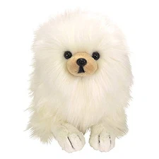 Sunlemon Knee Dog Pomeranian Cream S 22.9×12.7×39.1cm Plush Animal P-6452