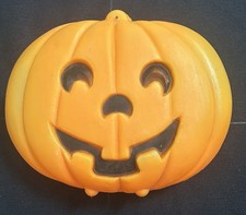 Vintage 1993 Blinky Glow Lite Pumpkin Jack O Lantern Light Blow Mold Halloween