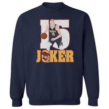 Jokic Inspired Denver Apparel - Basketball Fans Unisex Crewneck Sweatshirt