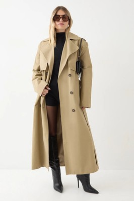 Misspap Stone Trenchcoat Damen Freizeit Jacken & Mäntel