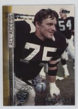 2015 Topps Field Access All Access Gold /75 Howie Long #AAA-HL HOF he0