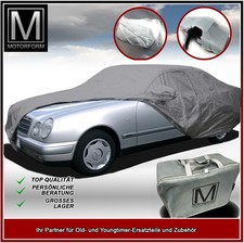 Mercedes E Klasse W210 Schutzh&uuml;lle Schutzdecke Garage wetterfest Spiegeltaschen