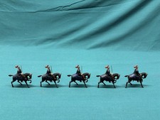 VTG Britains 1343 Royal Horse Guards in Winter Overcoats Set of 5 Toy Soldiers