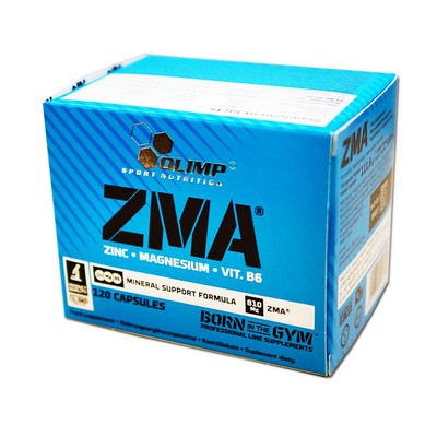 (276,88 EUR/kg) Olimp ZMA 120 Kapseln Zinc Magnesium Zink - Mineralstoffe