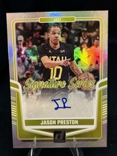 2024-25 Panini Donruss Signature Series Jason Preston #SS-JPJ Auto