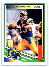 Vince Ferragamo Base Score 126 NM