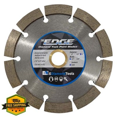 EDiamondTools 5'' Tuck Point Blade 1/4'' Width