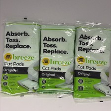 Purina Tidy Cats Breeze Cat Pads Refills 12 Pads Total 3 Packs of 4