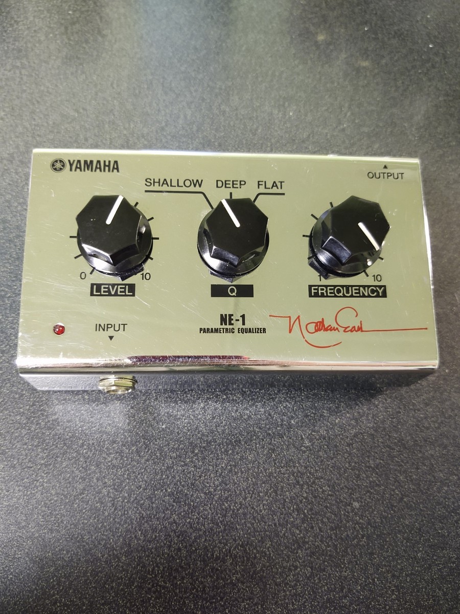 YAMAHA NE-1 Nathan East Parametric Equalizer EQ Magic Bass Effect
