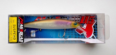 Illex Jackall Mag Squad 115SP   HL Mat Shad   Wobbler Angelköder JAPAN