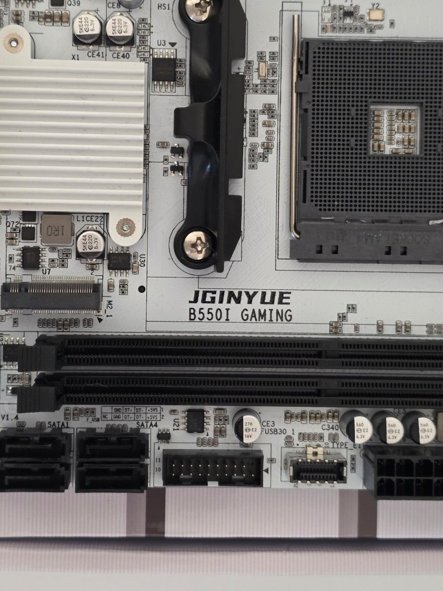 JGINYUE B550I GAMING AM4 mini ITX Motherboard | eBay