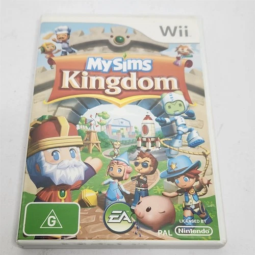 Nintendo Wii MySims Kingdom Game Aus Release My Sims