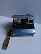 Polaroid One600 Classic Instant Film Camera Blue Silver UNTESTED