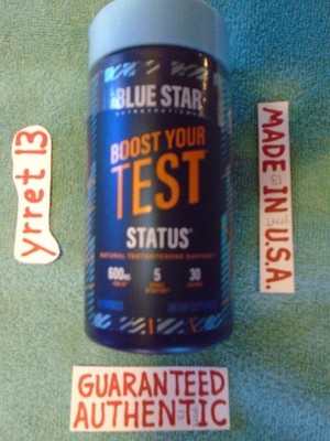 ''STATUS''  Blue Star Nutraceuticals   90 CAPSULES   Brand NEW & Factory Sealed!!!