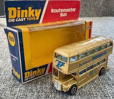 Dinky Toy 289 AEC Routemaster bus “Thollembeek & Fils 1929-1979”. Mint & Boxed